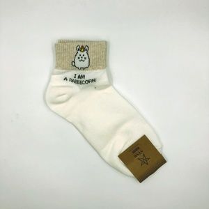 Cotton Kawaii Character Socks 12 pair